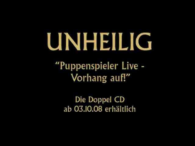 Puppenspiel Live Vorhang Auf Unheilig Cd Emp